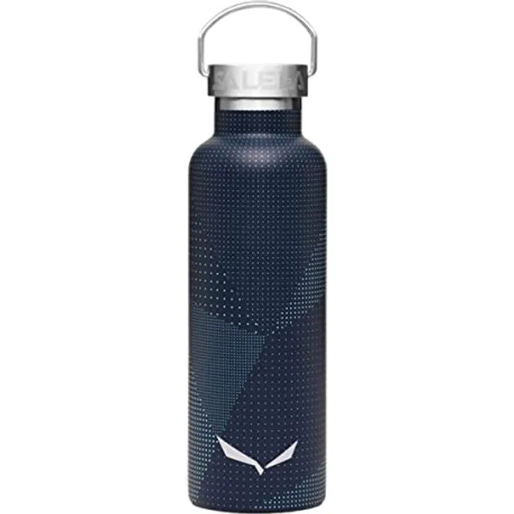 Salewa Valsura Insulated Stainless Steel 0,65L Bottle, navy/dots, UNI