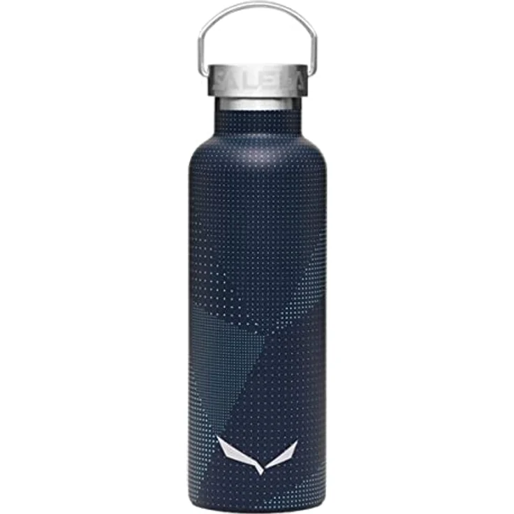 Salewa Valsura Insulated Stainless Steel 0,65L Bottle, navy/dots, UNI