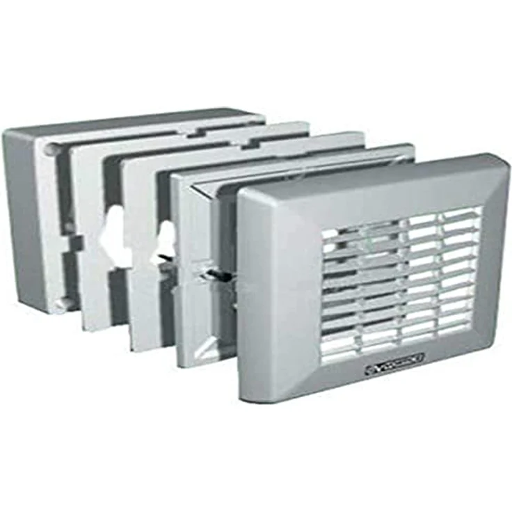 Thermorex Vindues kit punto 100/4, Ventilator in Grau mit effizienter Luftzirkulation – Bild 2