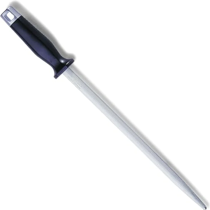 Dick Wetzstahl (30 cm Kochwetzstahl, 65° HRC, Rund, hygienischer Kunststoffgriff) 7654130 – Bild 2