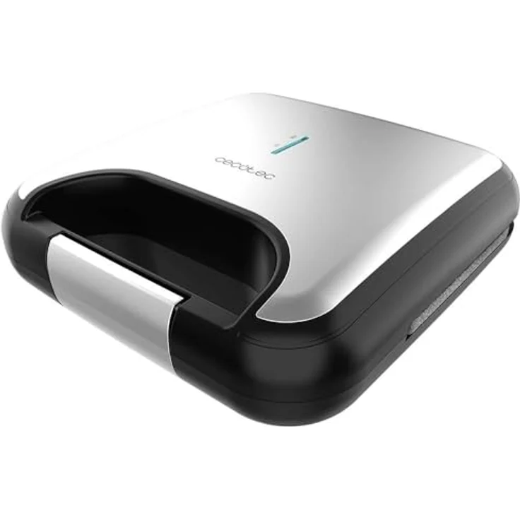 Cecotec Sandwichmaker Rock'nToast Square +, 800W, quadratische Platten, RockStone Steinbeschichtung, Edelstahl, PFOA-frei – Bild 2