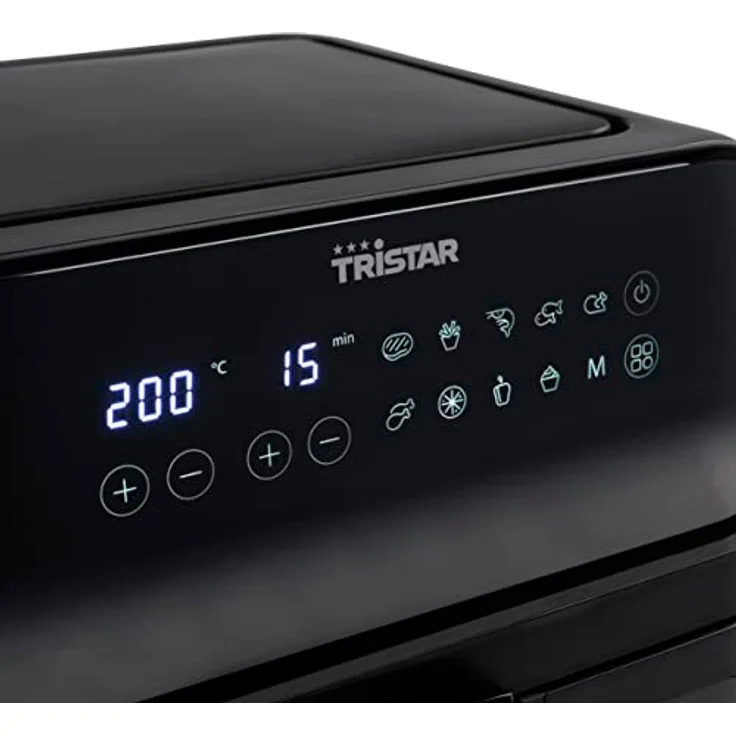 Tristar digitale Heißluftfritteuse – 6,2 L – 1,5 kg Pommes – Mit Sichtfenster – FR-9037 – Bild 3