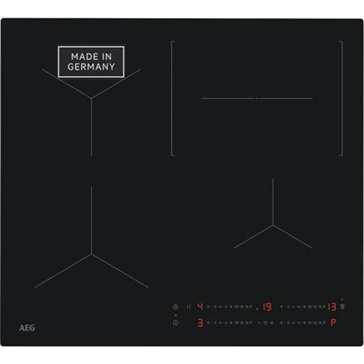 AEG Induktions-Kochfeld Serie 5000 TO64ICOFIT, Kratzresistente SaphirMatt SE-Oberfläche, 4 Kochzonen, Made in Germany, Bräterzone – Bild 1