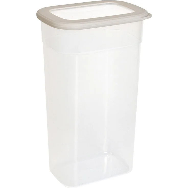 Michelino Aufbewahrungsbox Vorratsdose Vorratsbehälter für eine gut sortierte Vorratskammer 3200ml Beige, luftdichter Verschluss und zeitloses Design