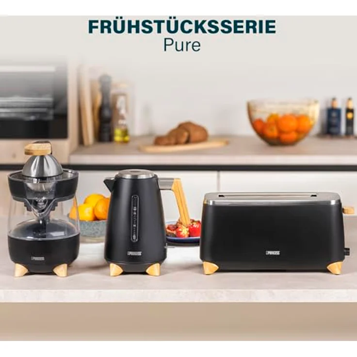 Princess 01.142361.01.001 Toaster, Schwarz - Preisvergleich – Bild 4
