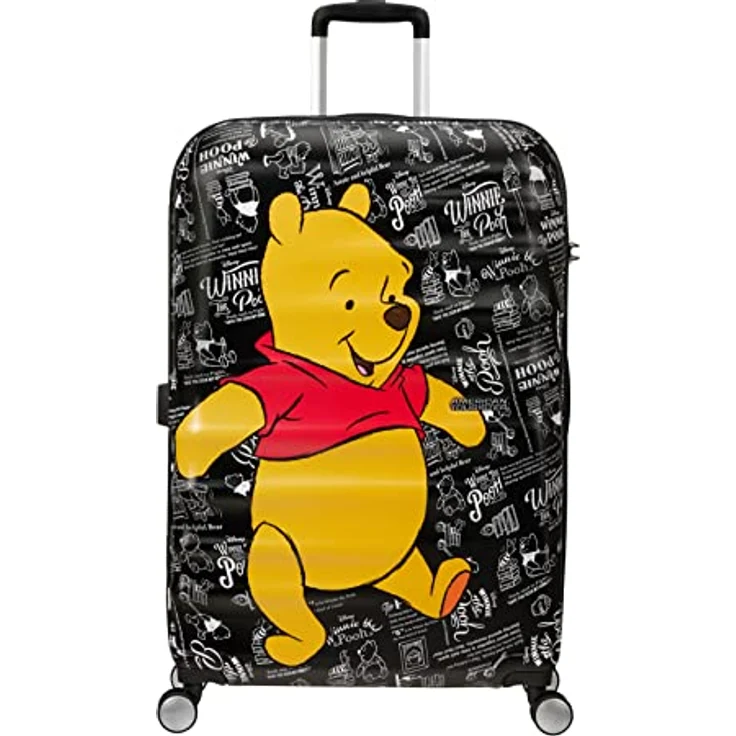 American Tourister Wavebreaker Disney - Spinner M, Kindergepäck, 67 cm, 64 L, Mehrfarbig (Winnie The Pooh) – Bild 2
