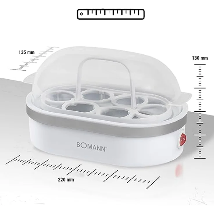 Bomann EK 5022 CB weiss Eierkocher – Bild 4