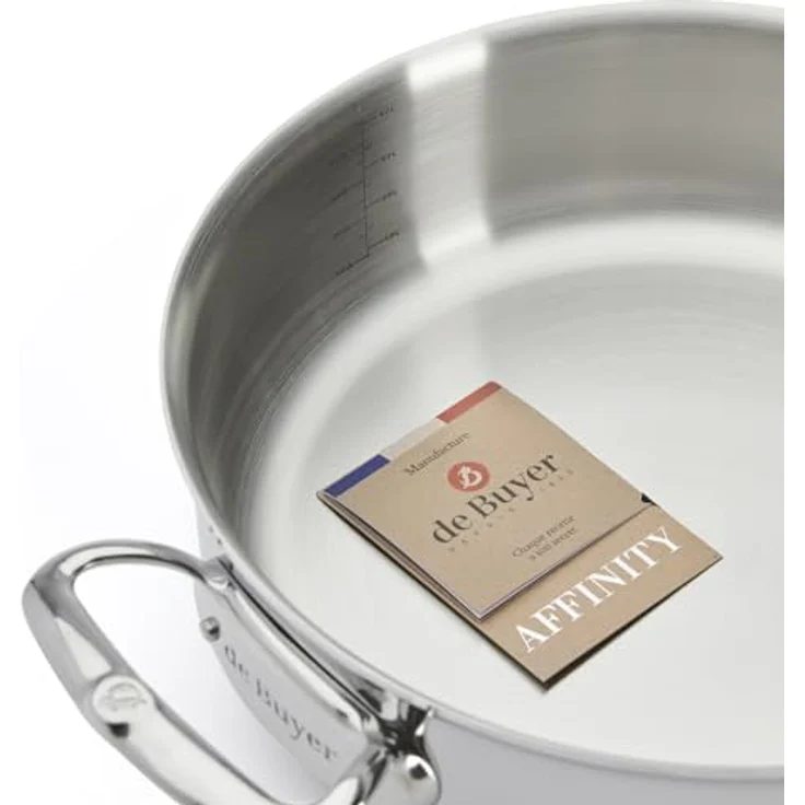 DE BUYER 3741.28 Deckel AFFINITYINOX Ø 28 - Edelstahl Deckelhalter Ø 28, Farbe: Edelstahl – Bild 6
