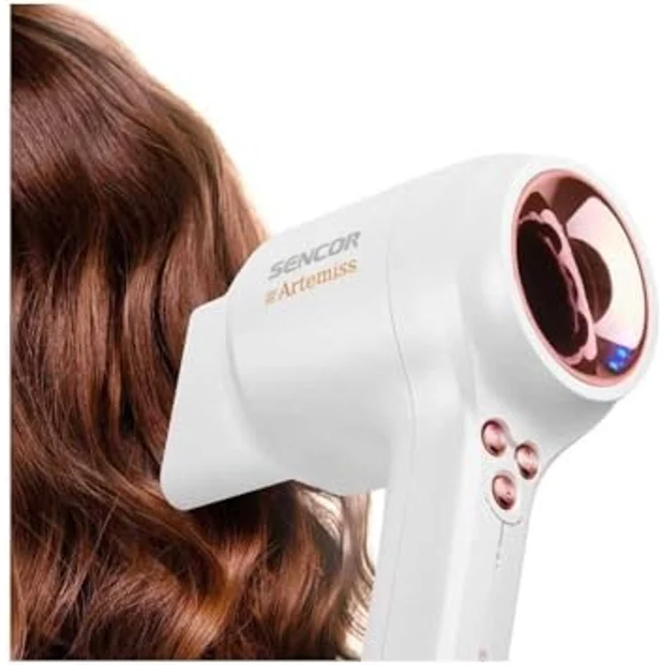 Sencor Artemiss SHD 9100RS, Haartrockner mit leistungsstarkem Motor und modernem Design in Roségold – Bild 4