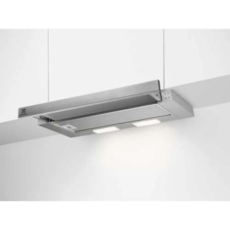 Electrolux LFP226S Flachschirmhaube, 60 cm, grau, mit LED-Beleuchtung und 3 Stufen Leistung – Bild 2