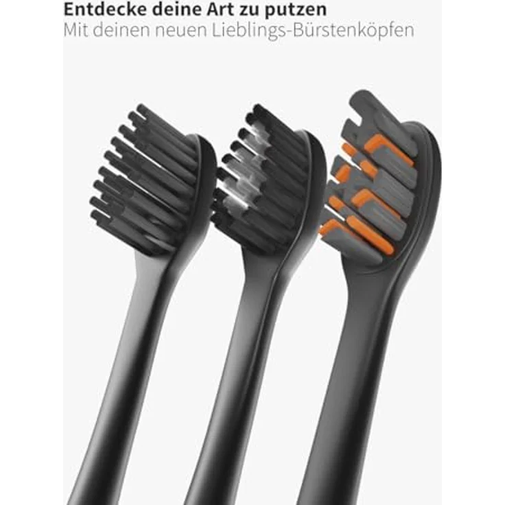 Zahnheld Elektrische Schallzahnbürste GERO mit Reiseetui und Bürstenkopf | Natural White Whitening Zahnpasta | Lange Akkulaufzeit | 5 Putzmodi – Bild 5