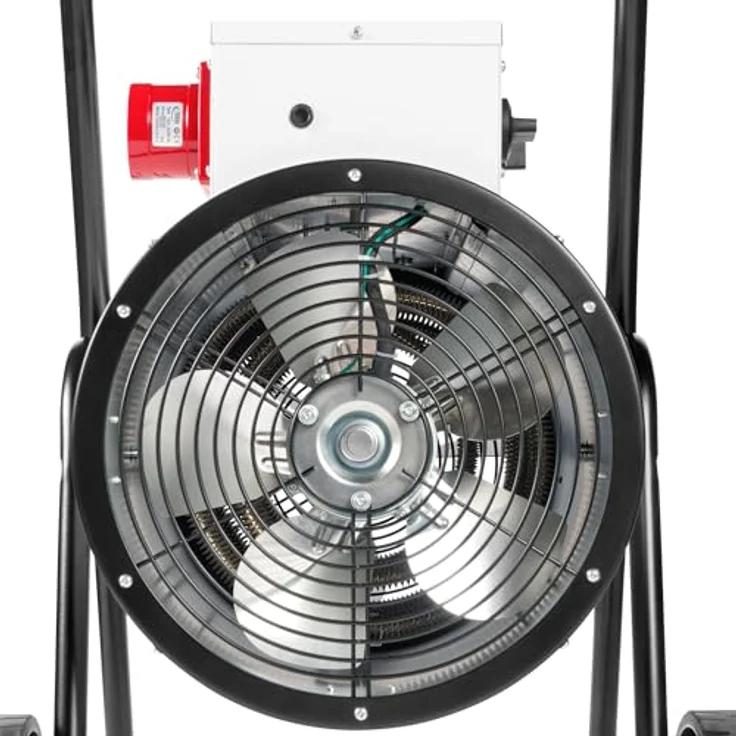 TROTEC Elektroheizer TDS 75 R mit 15 kW Heizlüfter Heizgerät Bauheizer mit integriertem Thermostat, Heizgerät – Bild 7