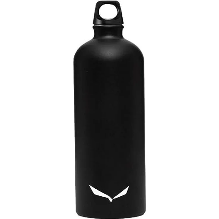 Salewa Isarco Lightweight Stainless Steel 1,0L Bottle, black out, UNI