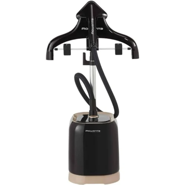 Rowenta IS3420 Fashion Steam Dampfglätter (1700 Watt, Dauerdampfmenge: 30 g-Min., Wassertank Kapazität: 1,5 Liter, Vertikaldampf, inkl. Bürstenaufsatz) schwarz-kupfer, Steamer – Bild 3