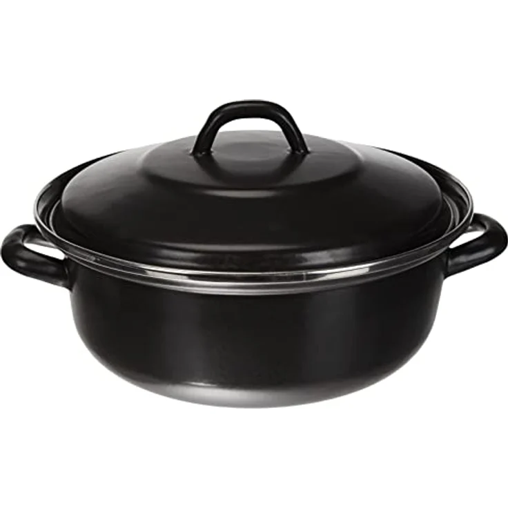 Krüger Karl Bräter, Aluminium, Schwarz, 24 cm – Bild 2