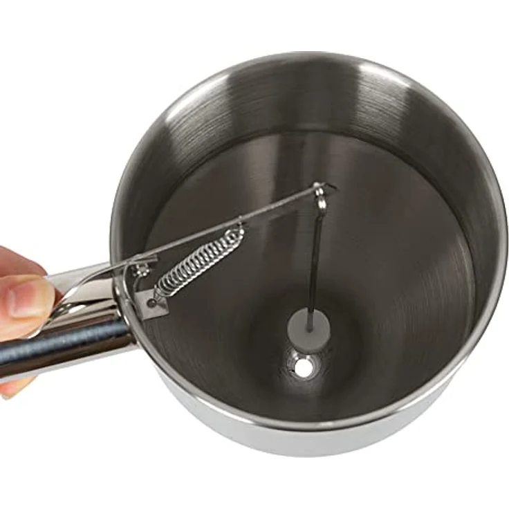 Mahlzeit Edelstahl Teigportionierer | Auslass Ø 8 mm | mit Auslassöffnung, Absperrhahn und Gestell | Bäcker Teigspender | Straubentrichter, Teigdosierer, Saucentrichter, Fülltrichter, batter dispenser – Bild 5