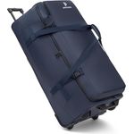 Pactastic große XL Trolley-Reisetasche mit Rollen | 135 Liter - 88 cm | für Männer & Frauen aus veganem Tech-Material