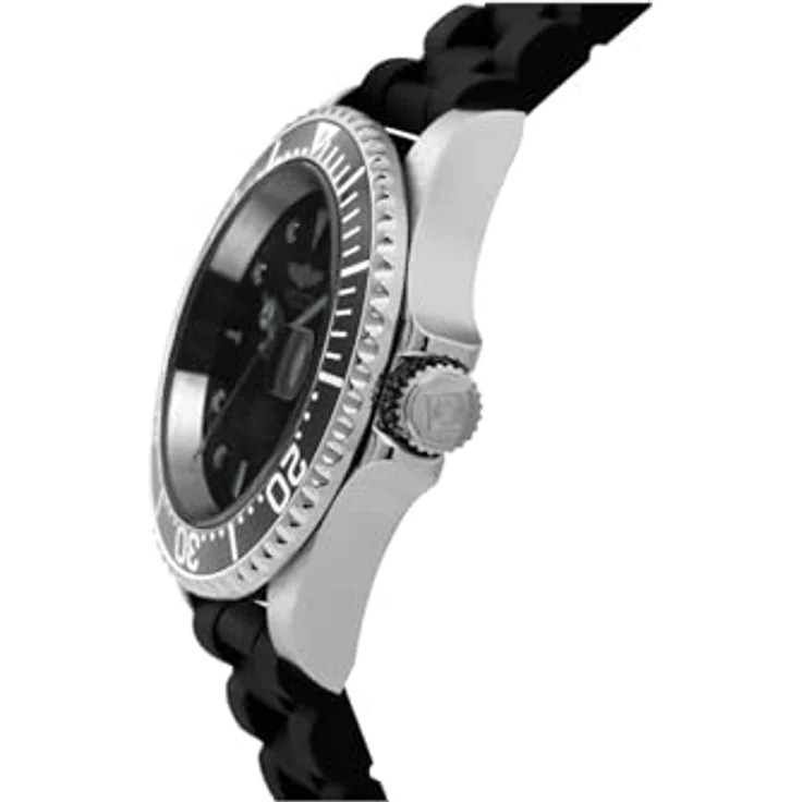 Invicta Pro Diver Automatikuhr, Herren Edelstahl Uhr mit schwarzem Ziffernblatt, 40mm, wasserdicht bis 200m – Bild 3