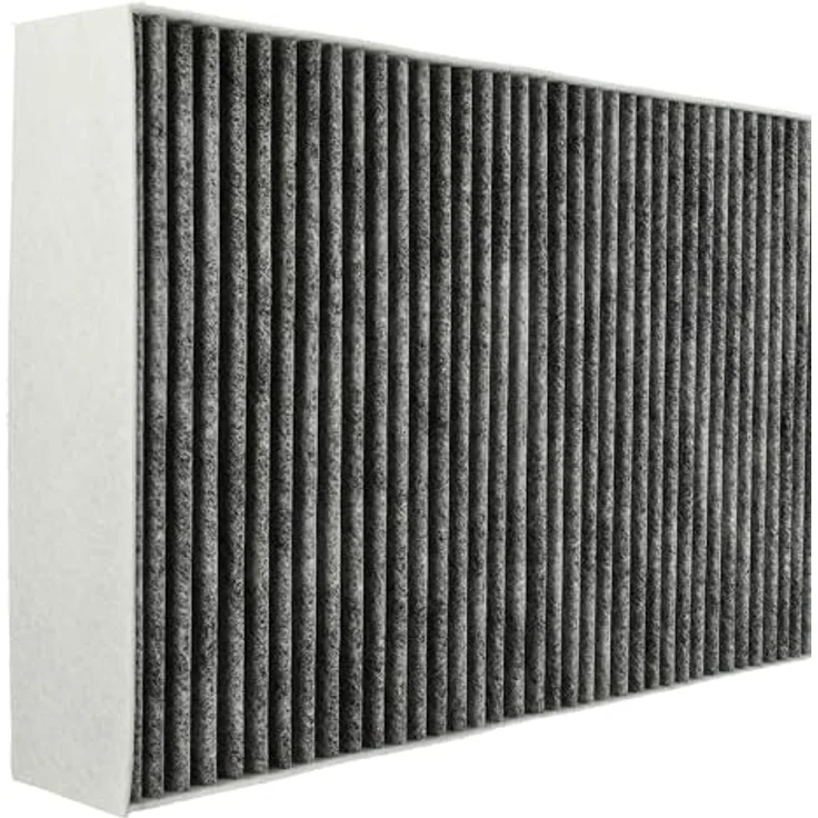 vhbw Aktivkohlefilter Ersatz für Siemens LZ46810, 8er Set, 46 x 19,1 x 5 cm, schwarz/weiß, einfache Handhabung für Dunstabzugshaube – Bild 6