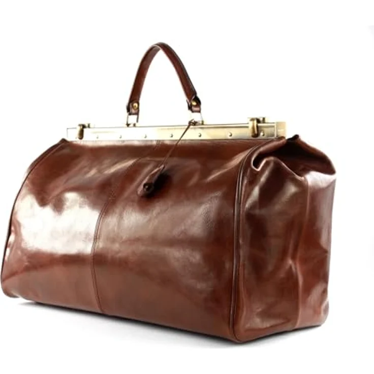 The Bridge Story Viaggio, 50 cm Reisetasche aus 100% Leder, braun – Bild 2