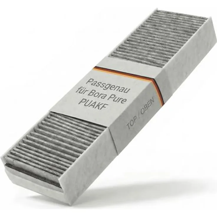 AllSpares Aktivkohlefilter für Bora Pure PUAKF, X, S, PURU & PUXU, effektive Geruchsneutralisation, 430x130x50 mm