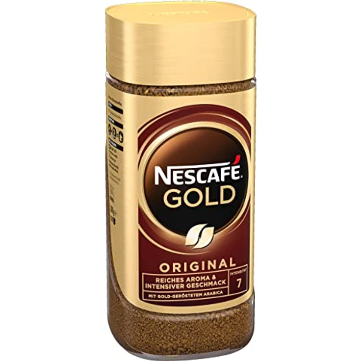 Nescafé Gold Original, löslicher Bohnenkaffee aus erlesenen Kaffeebohnen, koffeinhaltig, vollmundig & aromatisch, Menge: 6er Pack (6 x 200 g) – Bild 3