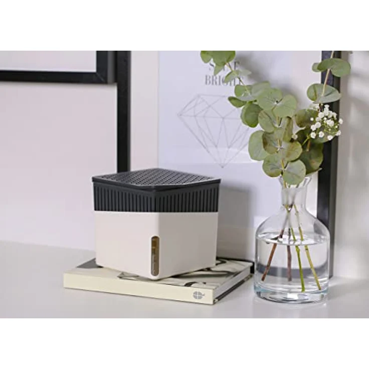 Wenko Raumentfeuchter Cube Weiß 500 g, 2er Set Luftentfeuchter – Bild 3