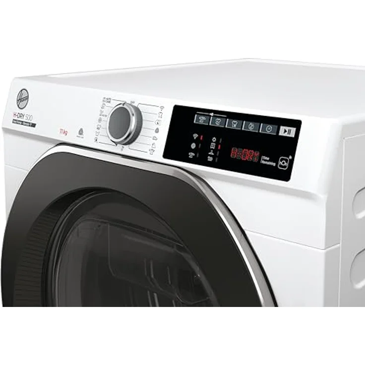Hoover H-DRY500 NDEH11A2TCBEXS-S Wärmepumpentrockner 11 kg A++ / Smarte Bedienung/AquaVision/Symbolblende - Preisvergleich – Bild 3