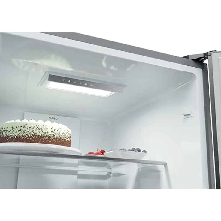 Haier HTR3518ENMX, Freistehende Kühl-Gefrierkombination mit 303 l Gesamtvolumen, Edelstahl – Bild 6