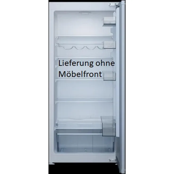 Küppersbusch FK4540.1i, Einbau-Kühlgerät mit Schlepptürtechnik, 198 Liter Nutzinhalt, SilverLine Design, manuelle Temperaturregelung