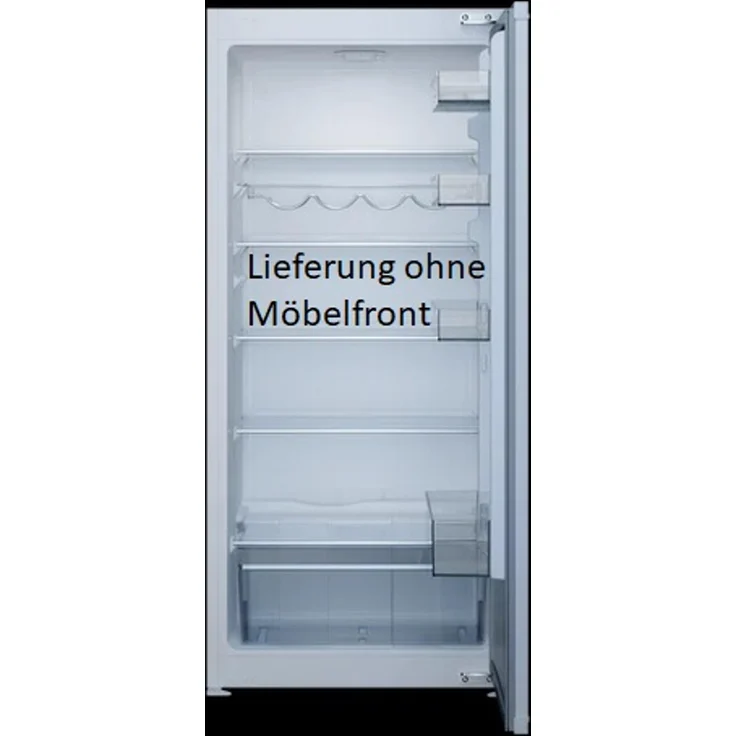 Küppersbusch FK4540.1i, Einbau-Kühlgerät mit Schlepptürtechnik, 198 Liter Nutzinhalt, SilverLine Design, manuelle Temperaturregelung
