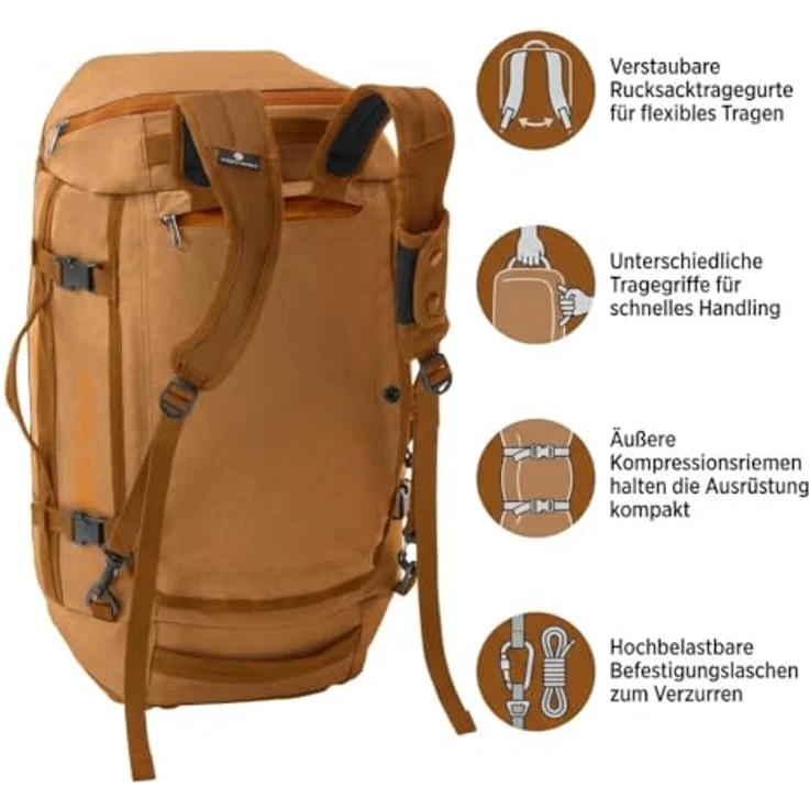 Eagle Creek Cargo Hauler Reisetasche, 32 cm, orange, 100% Polyester, 56 l Kapazität – Bild 2