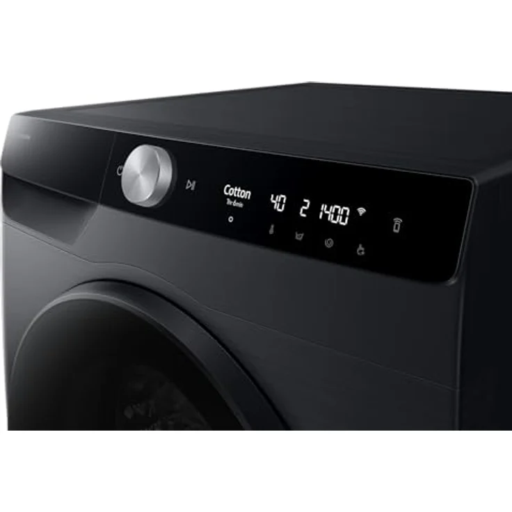 Samsung WD6400D Waschtrockner, 11+6 kg, EEK: D/A (-10%), AI Ecobubble, AI Wash, 1400 U/min, 72 dB, Schwarz – Bild 9