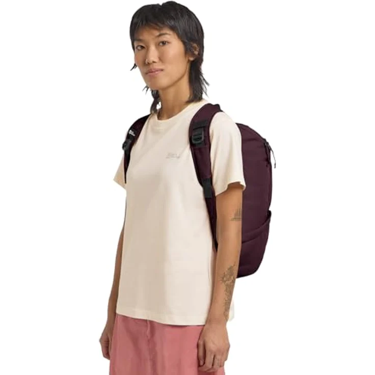 Jack Wolfskin WAIMEA Daypack, leichter 15 L Rucksack mit CROSSRIP 300D RE Material und SNUGGLE UP Tragesystem – Bild 3