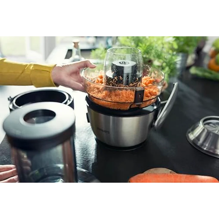 Philips Avance Collection Entsafter, FiberBoost Technologie, QuickClean, Leiser Betrieb, Sehr großes Loch, 1200 W, 1L Kanne, HR1922/21 – Bild 5