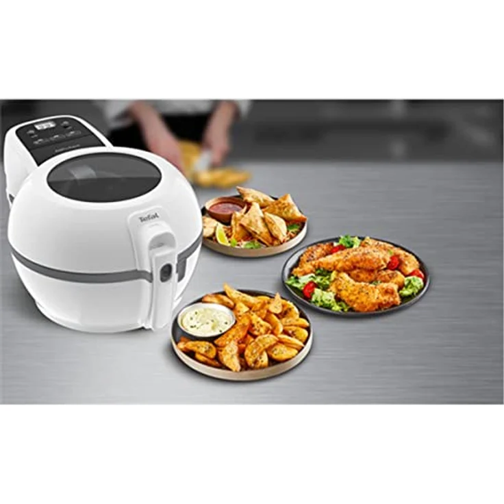 Tefal Heißluftfritteuse Actifry Extra FZ720015, Heißluftfritteuse mit High Speed Airflow, 1,2 kg Kapazität, schwarz – Bild 4