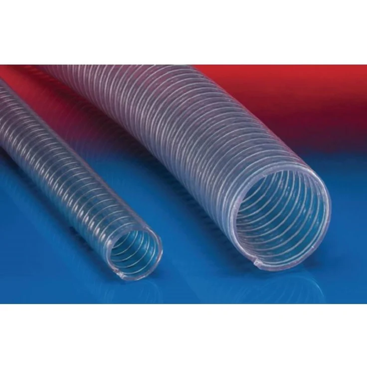 Norres BARDUC® PVC Saug- und Förderschlauch, 30m, 20mm ID, vakuumfest, lebensmittelecht