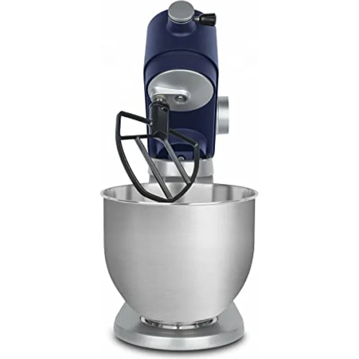 H.Koenig KM126 Küchenmaschine multifunktionell, 5 l, professionell, 800W 8 Geschwindigkeiten, blau – Bild 5