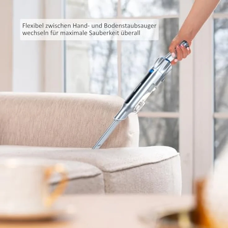 Genius INVICTUS ONE SL Hand- und Bodenstaubsauger Deluxe-Set, 18-tlg., kabellos mit BLDC-Motor und hygienischer Absaugstation – Bild 8