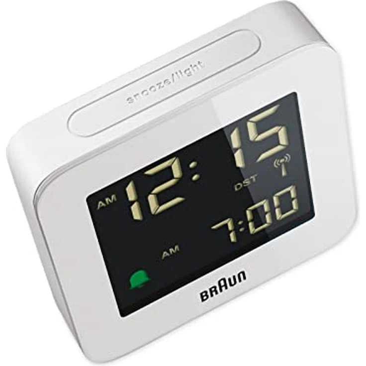 Braun BC 09 W-DCF Funkwecker Multiband weiß – Bild 3