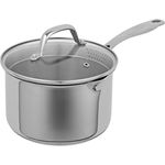 KUHN RIKON Allround Plus Stielkasserolle 2.7 L · Ø 18 cm, Stainless Steel