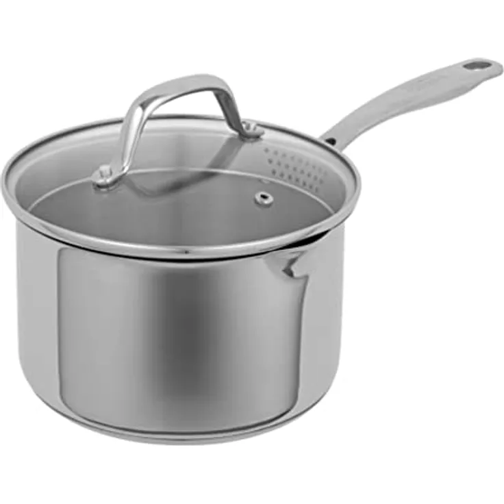 KUHN RIKON Allround Plus Stielkasserolle 1.9 L · Ø 16 cm, Stainless Steel