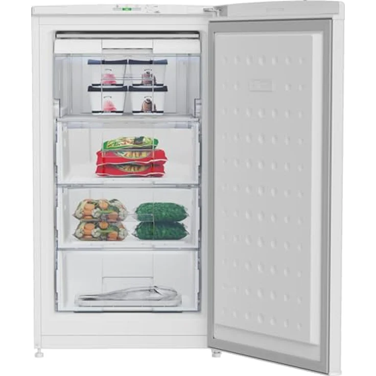 Beko FSE13030N, Vertikaler Gefrierschrank mit 117 l Fassungsvermögen, 102 cm Höhe, Energieeffizienzklasse E, weiß – Bild 2