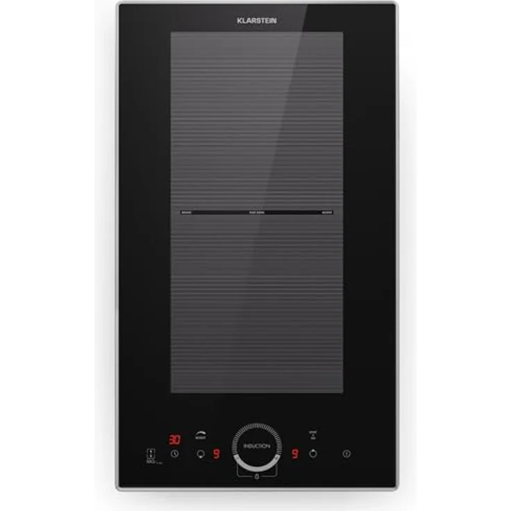 Klarstein Induktionskochfeld 2 Platten, 3500 Watt, Touch-Bedienfeld & Timer, Effizienter Elektro Induktions-Herd – Bild 1