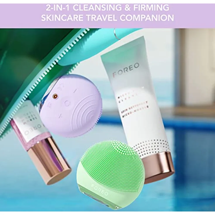 FOREO LUNA™ 4 go Lavender, 2-in-1 Gesichtsreinigungsbürste mit T-Sonic™ Pulsationsintensitäten und straffender Massage – Bild 2