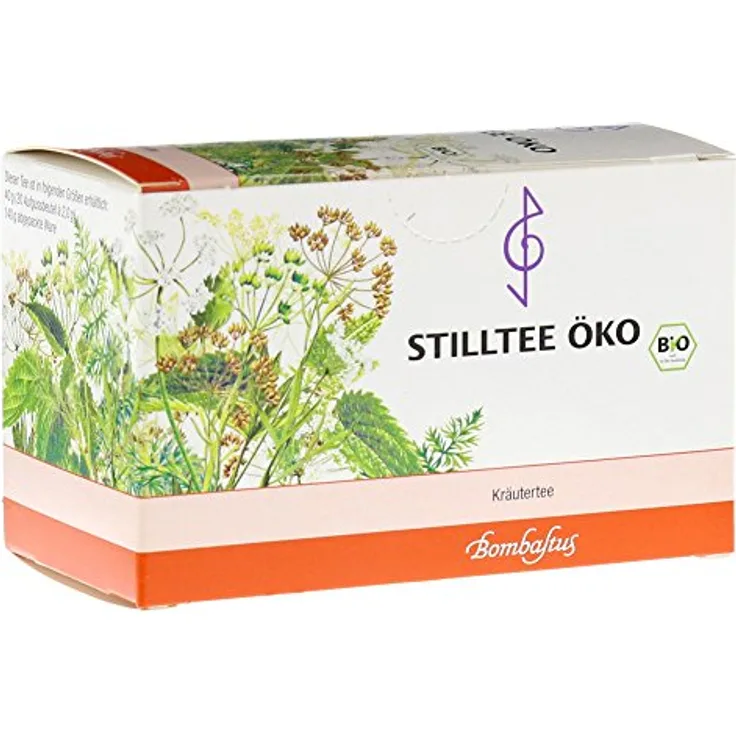 Bombastus-Werke AG STILLTEE öko Filterbeutel 40 g, biologische Kräuterteemischung für stillende Mütter aus Anis, Brennnesselkraut, Fenchel und Kümmel