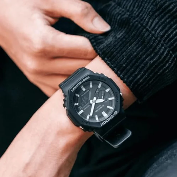 Casio Herren Armbanduhr G Shock GA 2100 1AER, analog, digital – Bild 6