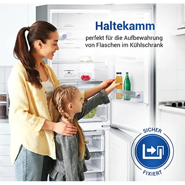 VIOKS Flaschenhalter Ersatz für Bosch Kühlschrank Flaschenhalter 00791396 - Kühlschrank Getränkehalter, Flaschenkamm für Kühlschrank Bosch – Bild 3