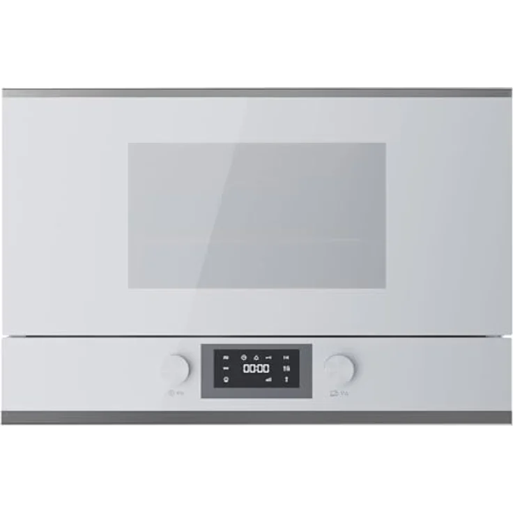 Küppersbusch MR 6330.0 W3 K-Series.3 Einbau-Mikrowelle, 22 Liter Garraum, 850 W Mikrowellenleistung, Weiß/Silver Chrome – Bild 1