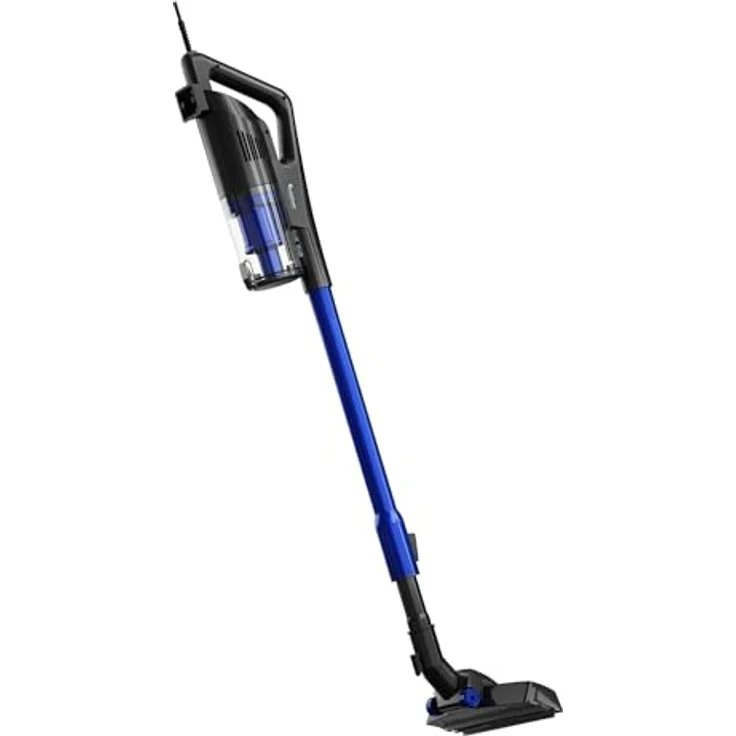600W Stabsauger beutellos mit 5 Meter Kabel Stielstaubsauger Boden Staubsauger mit waschbaren Filter Handstaubsauger Bodensauger – Bild 3